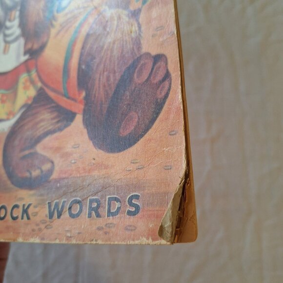 Vintage 1945 Sound And Say Phonics Coloring Book Most Pages Uncolored Merrill - Picture 8 of 9